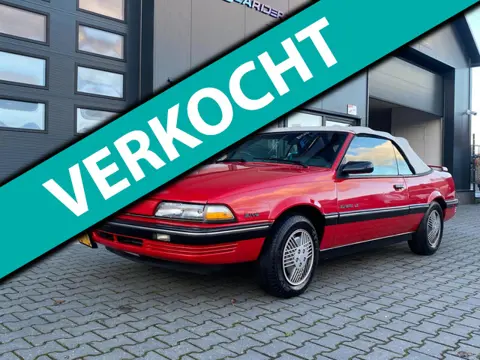 Pontiac SUNBIRD CONVERTIBLE U9 UNIEK CABRIO V6 140pk N.A.P