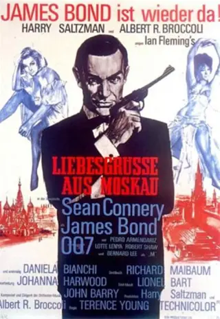 FROM RUSSIA WITH LOVE filmposter.