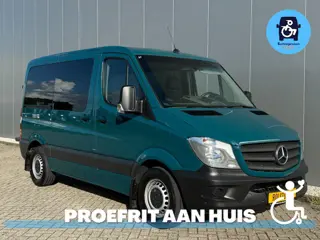 Mercedes-Benz Sprinter Rolstoelbus Rolstoel Voorin (Airco) Automaat Als Nieuw