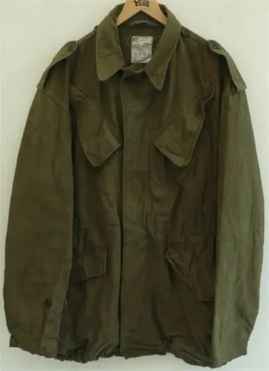 Jas, Parka, Uniform, Buiten, Gevechts, M58, KL, 1988.(1)