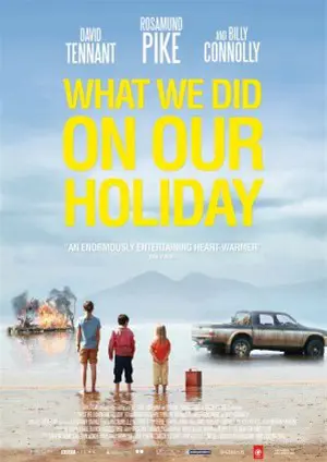 WHAT WE DID ON OUR HOLIDAY filmposter.