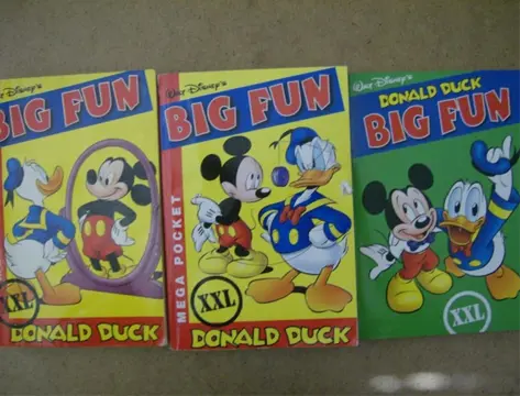 Big fun pockets donald duck adv. 1148