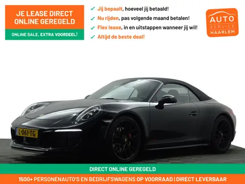 Porsche 911 Cabrio 3.0 Carrera 4 GTS Sport chrono, Dealer Onderhouden, Full carbon, Bose Surround