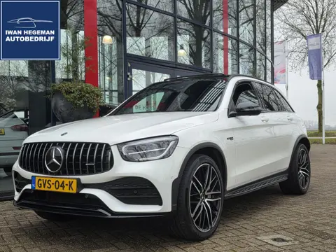 Mercedes-Benz GLC-klasse AMG 43 4MATIC | Panodak | Burmester | Luchtvering | Navigatie | 21inch | Cr