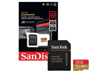 Sandisk MicroSDHC Extreme 32GB A1 V30 U3