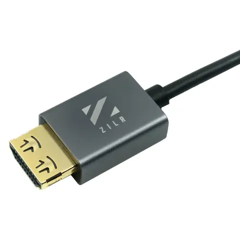 ZILR 4K60P Hyper Thin High Speed HDMI Cable 45cm