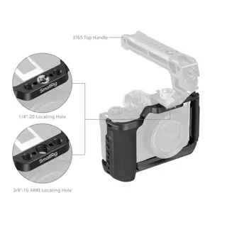 SmallRig 5807 Cage For Canon PowerShot V1 (Black)