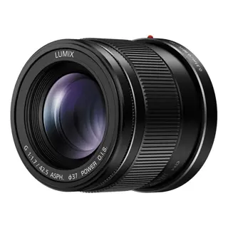 Panasonic Lumix G 42.5mm f/1.7 - Zwart