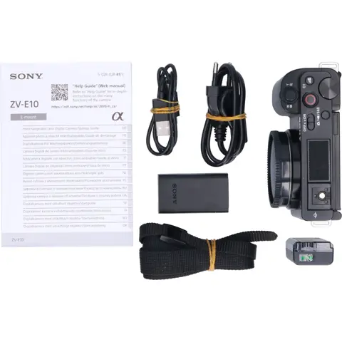 Tweedehands Sony ZV-E10 Body CM5730