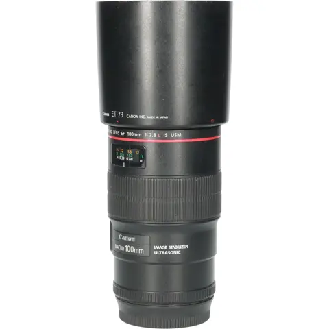 Tweedehands Canon EF 100mm f/2.8L IS Macro USM CM5895