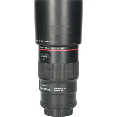 Tweedehands Canon EF 100mm f/2.8L IS Macro USM CM5896