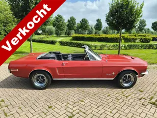 Ford Mustang CONVERTIBLE C CODE NL KENTEKEN (bj 1968)