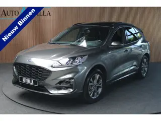 Ford Kuga 2.5 PHEV ST-Line X Panodak Leder Navi 360 ACC PDC Stuurverwarming Stoelverwarming voor & a