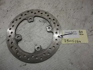 ACHTER REMSCHIJF Triumph Street Triple 675 2007 - 2011 /