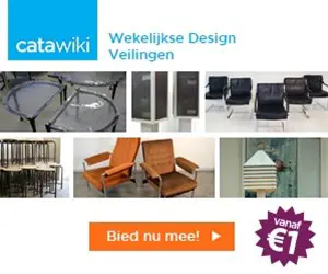Wekelijkse designveiling, bieden vanaf € 1,- !