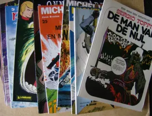 Diverse stripboeken 3 adv. 1224