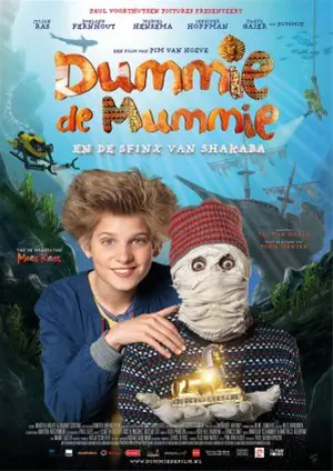 Dummie de Mummie en de Sfinx van Shakaba filmposter.