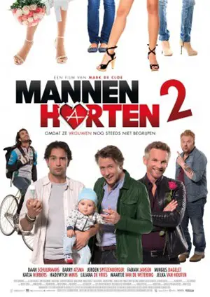 MANNENHARTEN 2 filmposter.