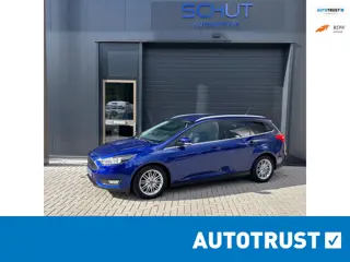 Ford Focus Wagon 125pk Titanium CARPLAY | CLIMA | STOELVERWARMING | NAVI | CAMERA | TREKHAAK AFNEEMB