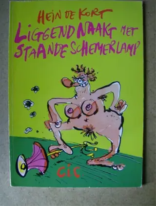 Liggend naakt met staande schemerlamp adv 1260