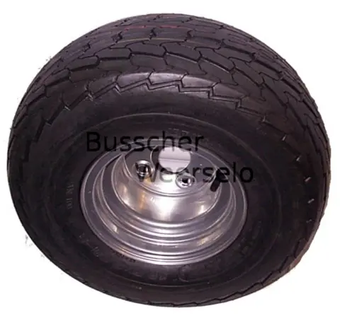 Wiel 8" Ballon Compleet 18.5*8.5 VelgET0 Aanhanger Voorradig