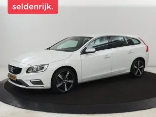 Volvo V60 2.0 T4 Sport | Adaptive cruise | Stoelverwarming |  Camera | Trekhaak | Leder/Alcantara | 
