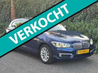 BMW 1-serie 118i High Executive M Sport Stuur CarPlay Pano Elek. Stoelen NAP Leder F. Option