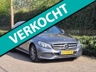 Mercedes-Benz C-klasse Estate Elk. Trekhaak Navigatie LED Sfeerverlichting NAP NL LEDER