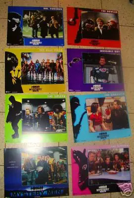 MYSTERY MEN lobbycard set.
