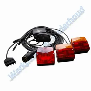 Aspock verlichtingset kompleet met 5 mtr. kabel