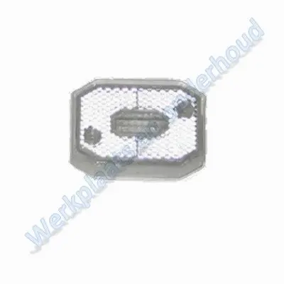 Aspock Flexipoint wit zonder steun met reflector zonder kabe