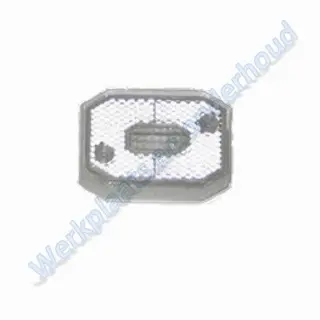 Aspock Flexipoint wit zonder steun met reflector zonder kabe