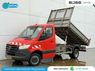 Mercedes-Benz Sprinter 514 2.2 CDI Kipper Benne Tipper Dubbellucht 3.5t Trekhaak Climate Control Cru