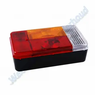 Radex 5001/13 achterlicht rechts met kenteken en achteruitri