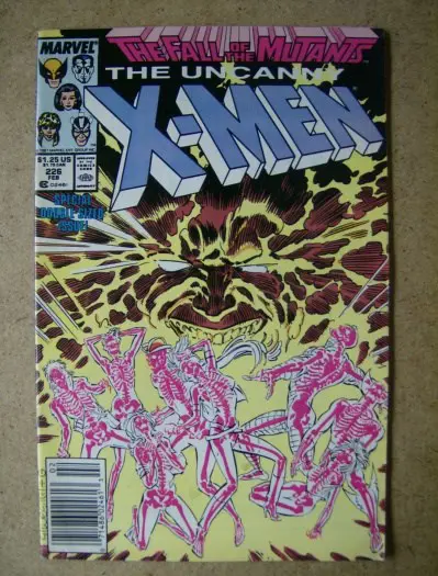 X men amerikaanse comic adv 1982