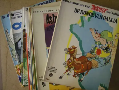Asterix strips adv 2007
