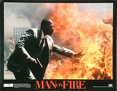 MAN ON FIRE lobbycard set.