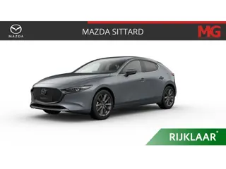 Mazda 3 2.0 e-SkyActiv-X M Hybrid 186 Exclusive-line | Navigatie | Sensoren V+A | 360 Camera | Bose
