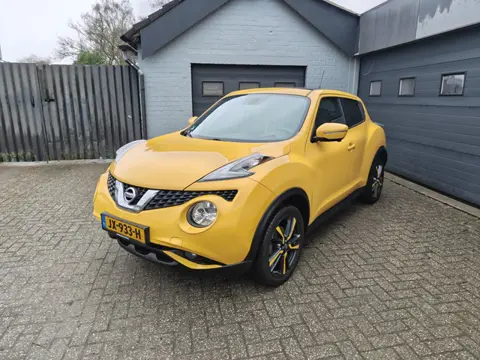 Nissan Juke 1.2 DIG-T S/S Tekna,Cruise control,360 camera,Schuif kanteldak,Climate control,Leder,Iso
