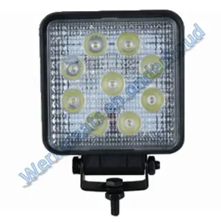 Led Werklamp Vierkant 27w 2200Lm 9-32V