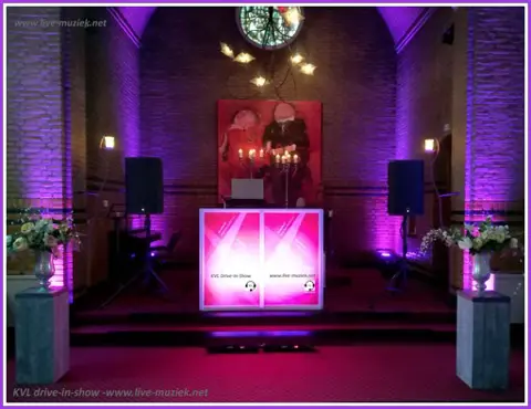 De beste bruiloft &amp; feest drive-inshow vanaf €75 per uur