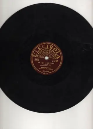 78-t ,1954,Wolfgang Sauer, Duitse jazz en schlager zanger.