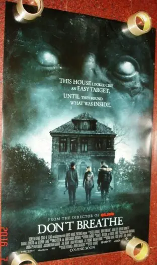 DON ' T BREATHE filmposter.