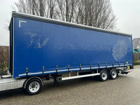 Kuiper BE oplegger 9T , Schuifzeil , laadklep , 2021 ,