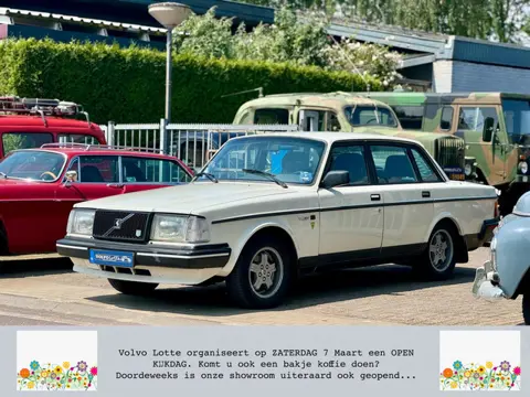 Volvo 240 2.3 GLT Injectie, automaat, airco, zeer rijke historie.