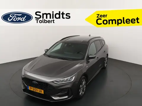 Ford FOCUS Wagon EcoBoost Hybrid 125pk ST Line | Trekhaak | Dealer onderhouden | Nw. model | Led | C