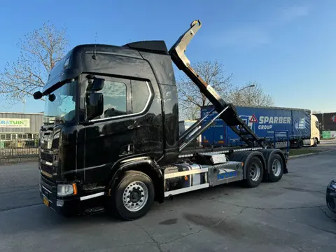 Scania R580 V8 NGS 6X2 EURO 6 VDL 20T HOOK (bj 2017)