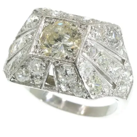 Romancing the Stone: A 1930 Belgian Diamond Ring