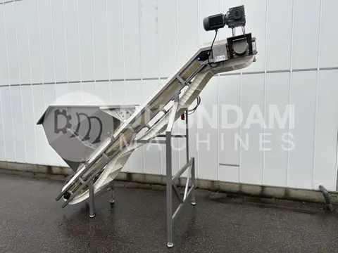 Nawi opvoerband roestvrij staal 380 cm x 60 cm