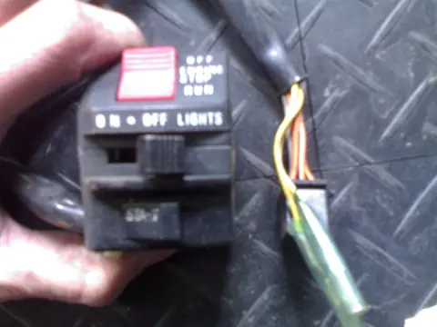 Handlebar switch assy Honda VFR 750 1990 - 1993